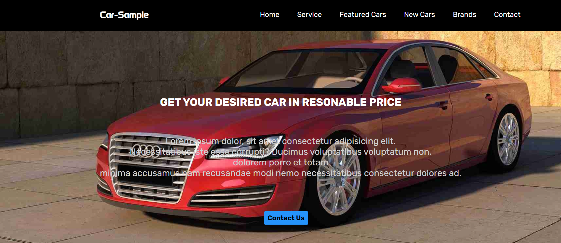 Car Sale Website